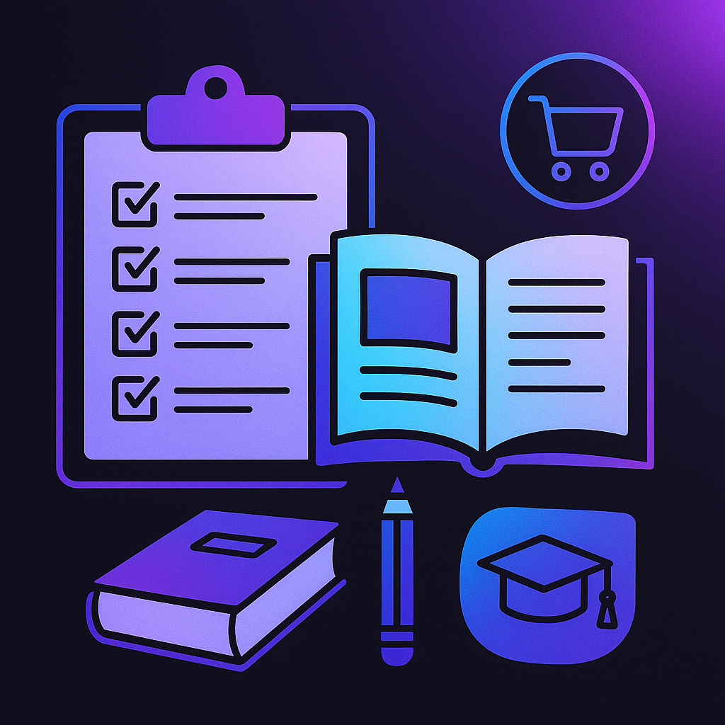 Checklist Completo: Tudo Que Você Precisa Para Começar a Vender Materiais Pedagógicos Online