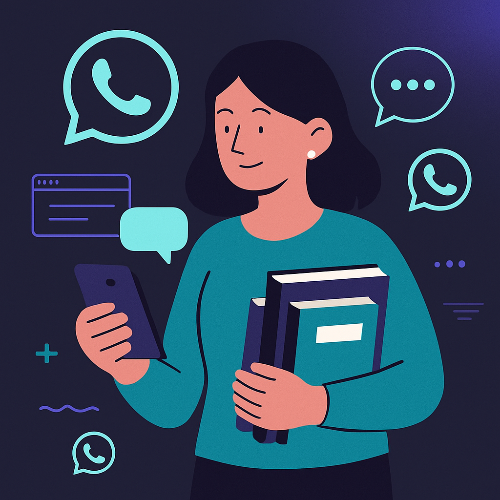Grupos de WhatsApp de Professoras: Como Divulgar Seus Materiais Sem Ser Chata