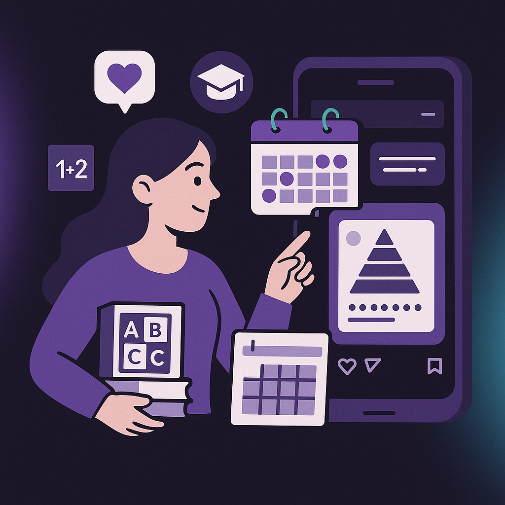 Quais Conteúdos Postar no Instagram Para Vender Materiais Pedagógicos (Calendário Prático)
